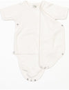 Baby Wickelbody Kimono bestickt mit Alpaka und Wunschtext